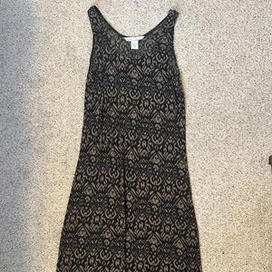 Patterned Tank Maxi Women's Dress